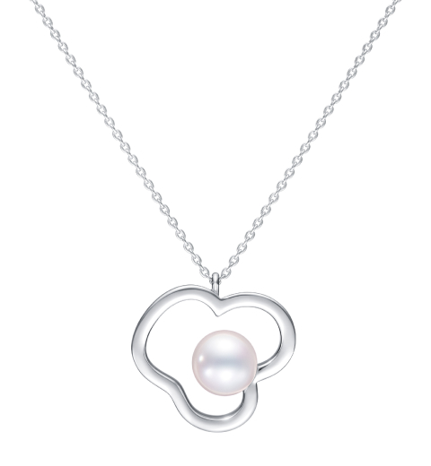 「チャンツ ペンダント」［WG×あこや真珠］