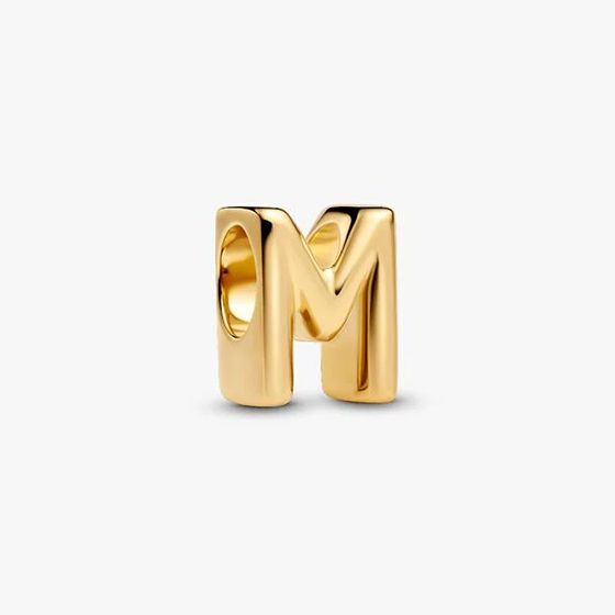 Letter M Alphabet Charm