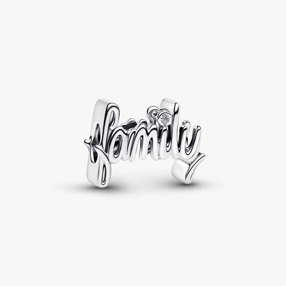 Handwritten Family Charm