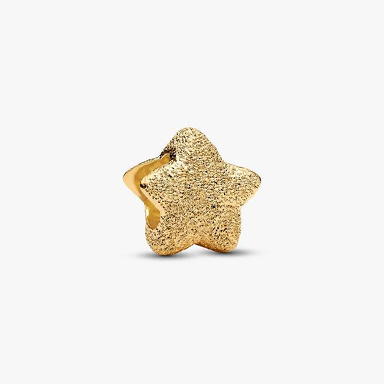 Textured Star Mini Charm